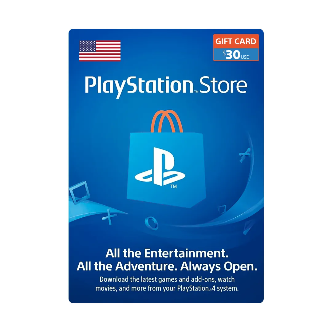PlayStation Network Card 30$ (US Account) GcardQ8