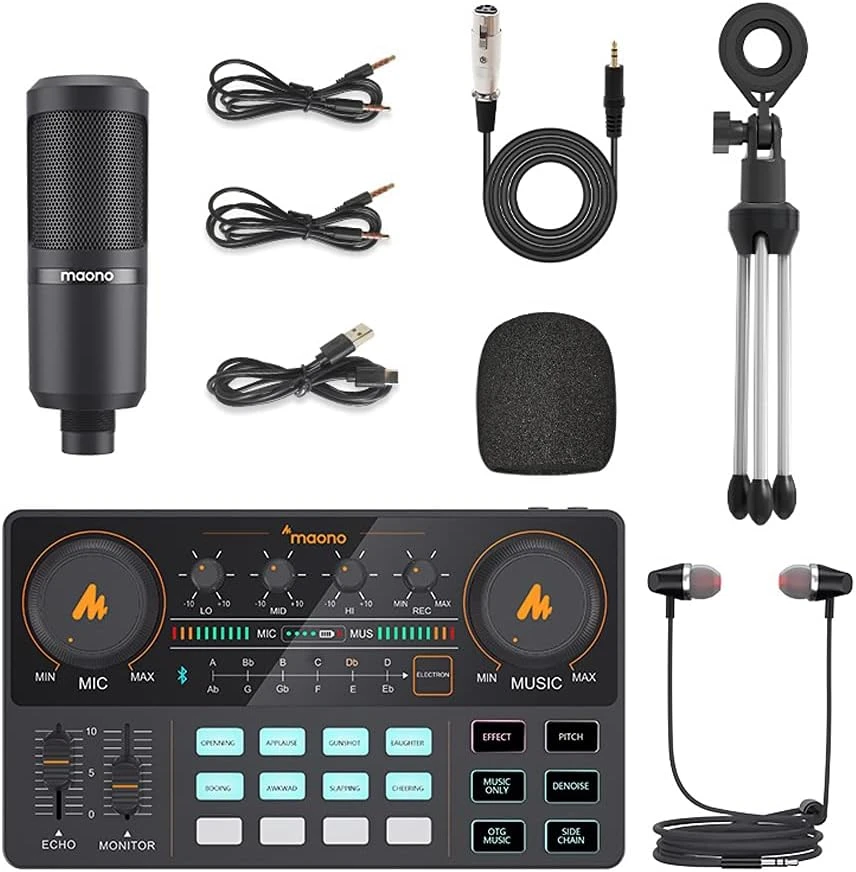 Maonocaster Professional Audio Innovation AU-AM200 S1 Bundle