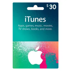 Apple iTunes Gift Card $30 (U.S. Account)