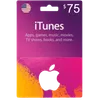 Apple iTunes Gift Card $75 (U.S. Account)
