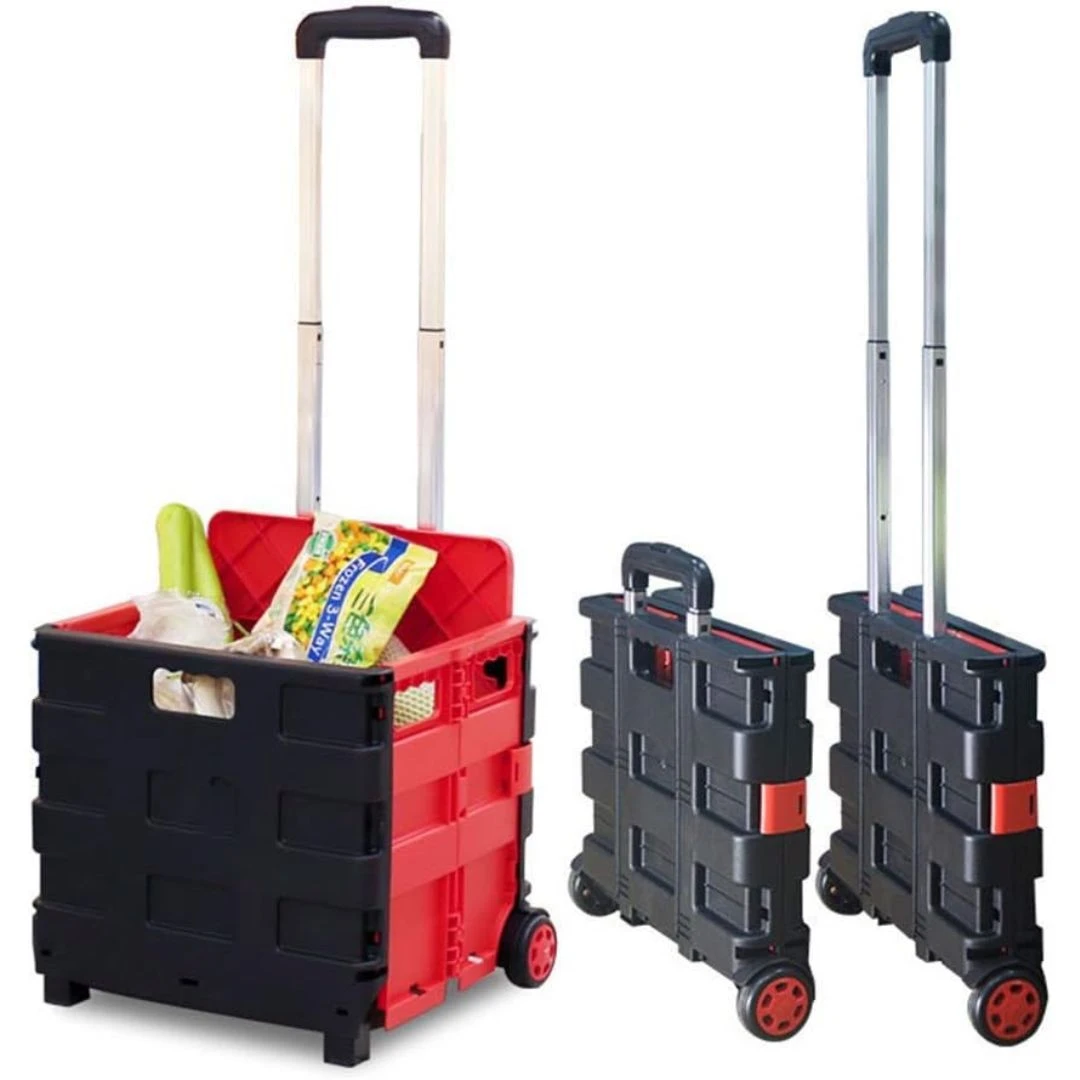 Ovela foldable shopping cart trolley 2025