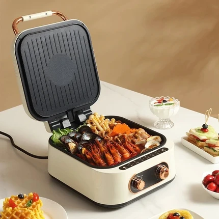 Electric Grill with Cooking Pot 1600W SC 9826