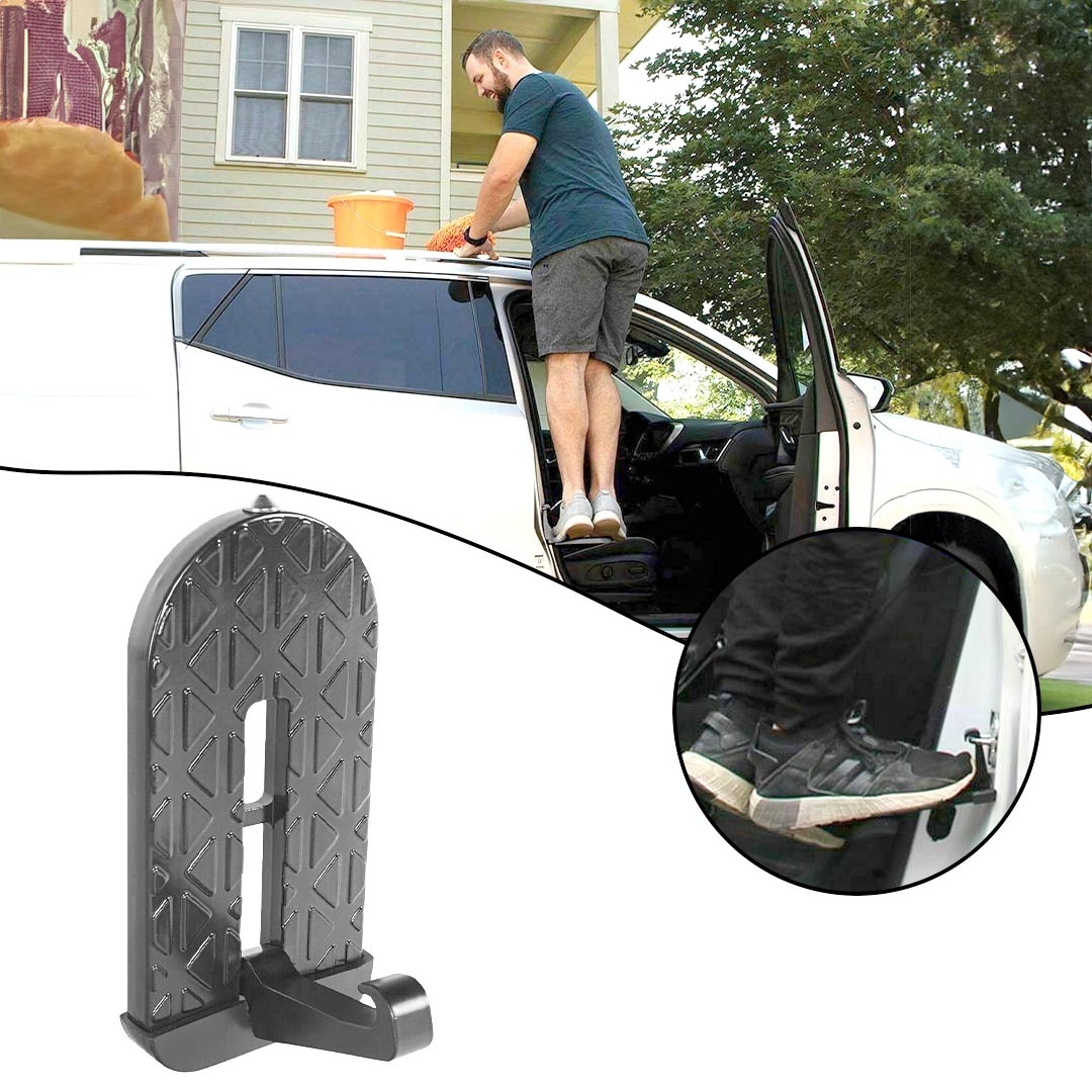 Foldable Car Door Iron Step Latch