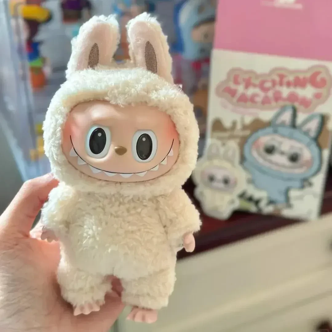 Labubu Exciting Macaron Plush Toy with Random Characters