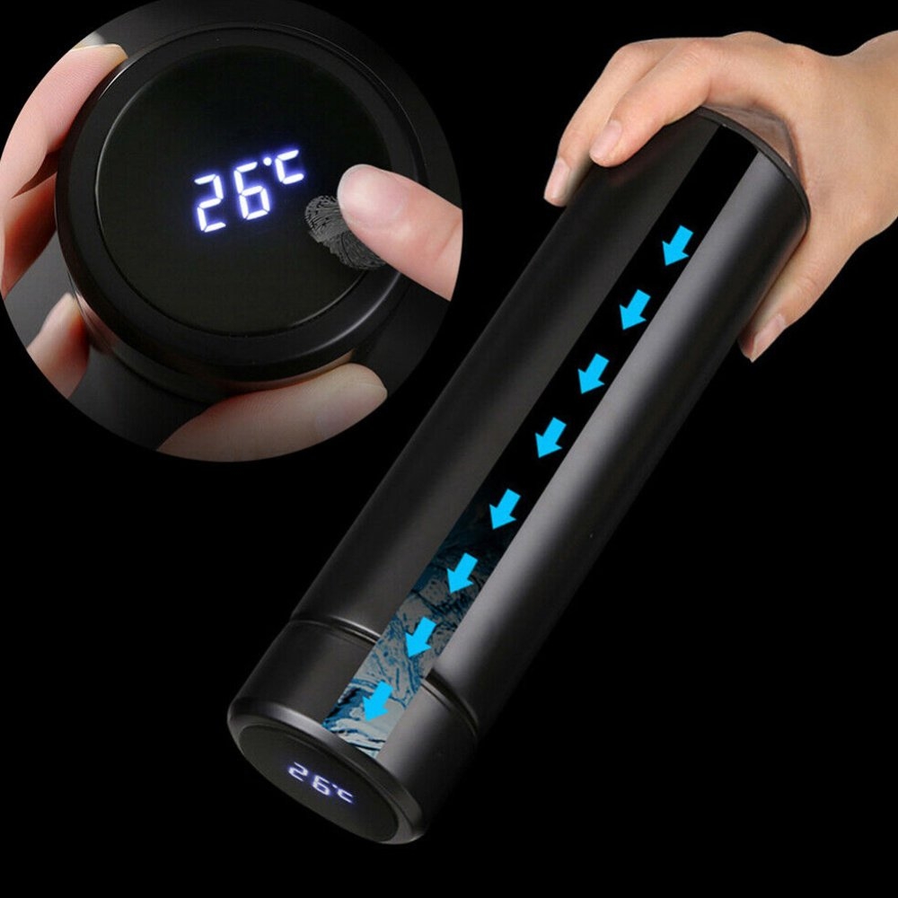 Smart LED Temperature Display Water bottle - Inspire Uplift
