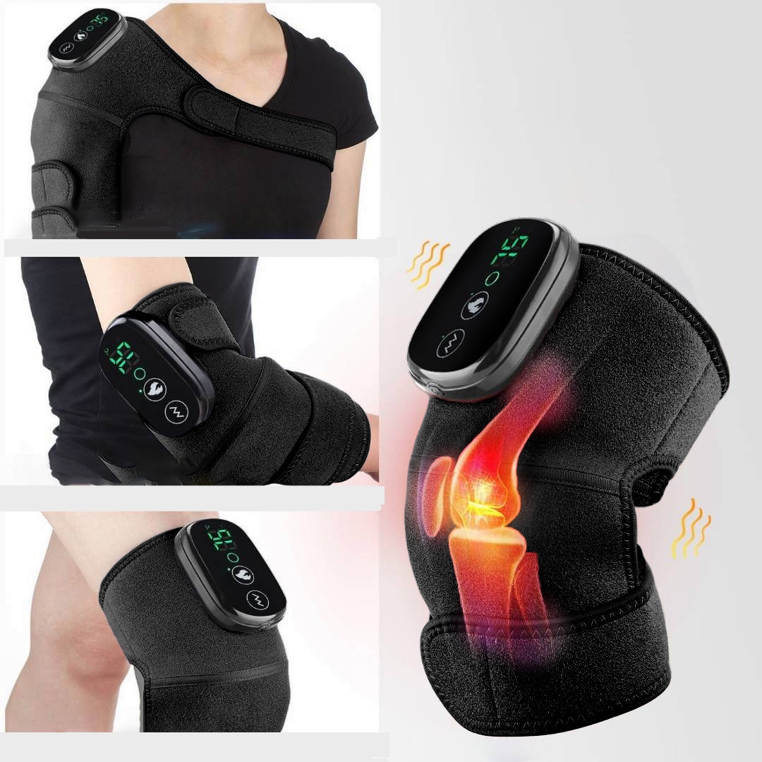 Knee Pads Infrared Heat Vibration Massage Relieve Arthritis Pain Gifts for  the