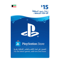 PlayStation Network Card - 15$ (Kuwaiti Account)