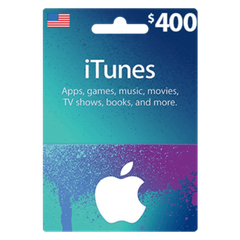 Apple iTunes Gift Card $400 (U.S. Account)
