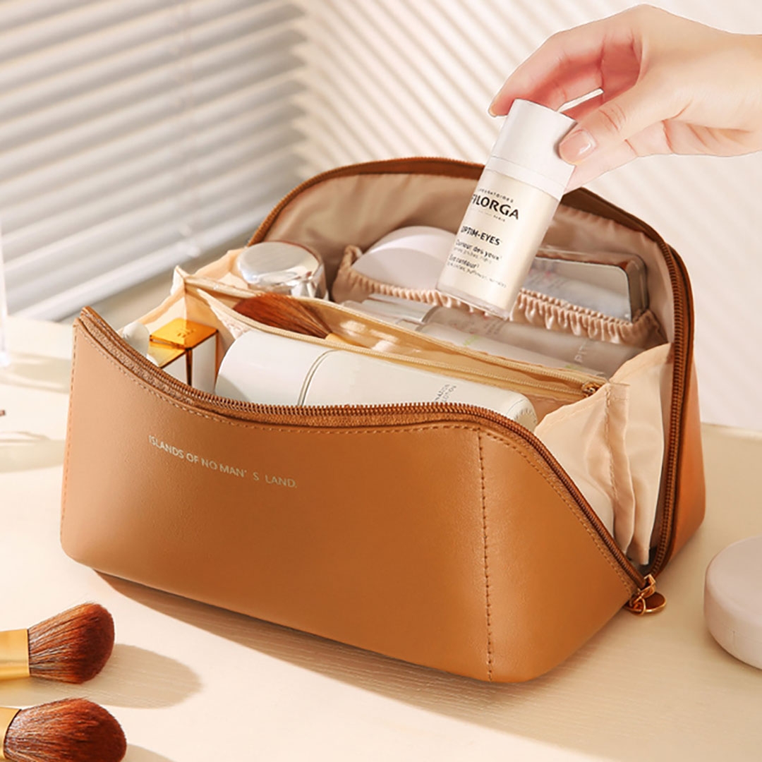 Washing Cosmetic Bag Portable Cosmetic Brush Storage Bag Large