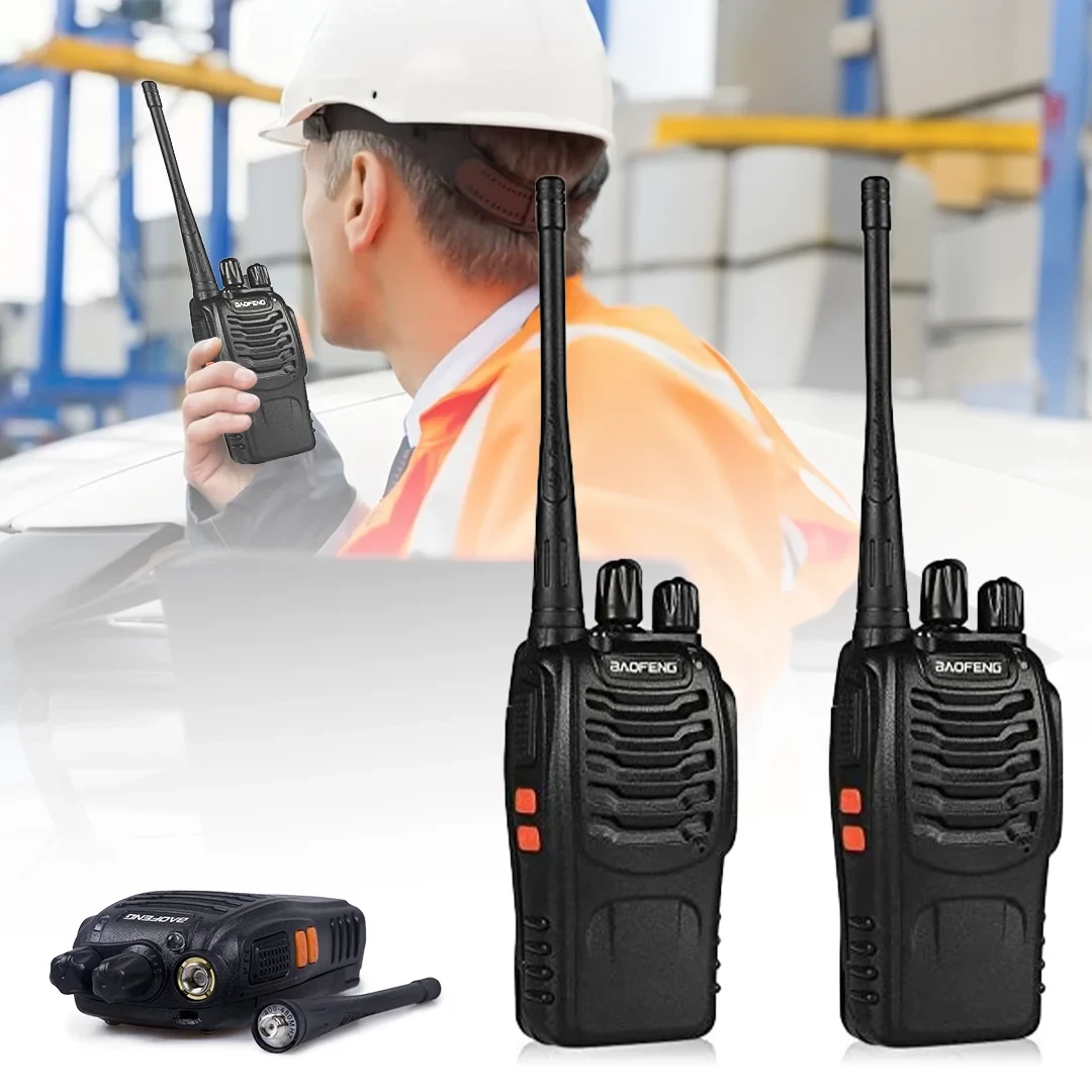 جهاز لاسلكي ثنائي الاتجاه من باوفينغ BF-888S (عدد 2)