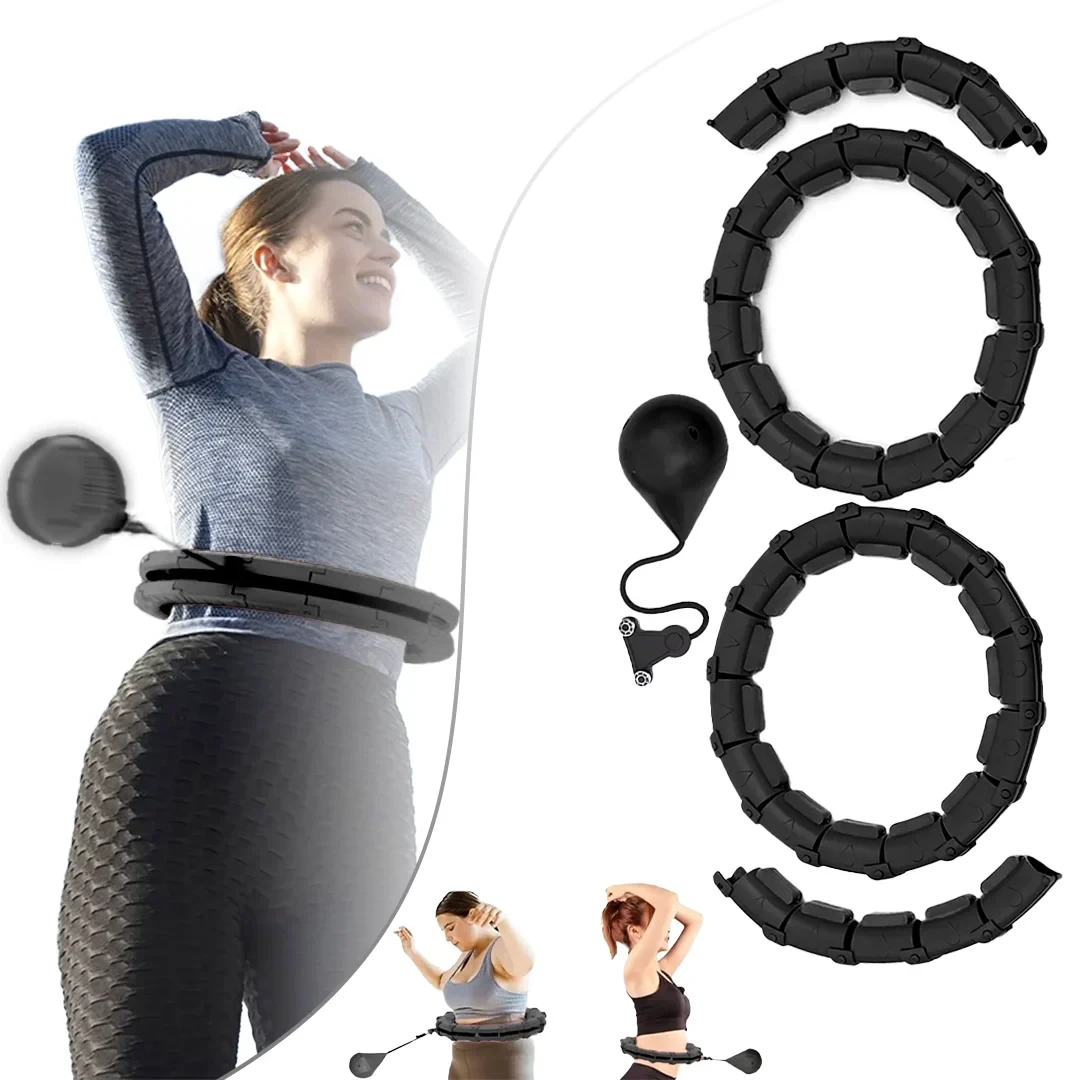 Adjustable Weighted Hula Hoop