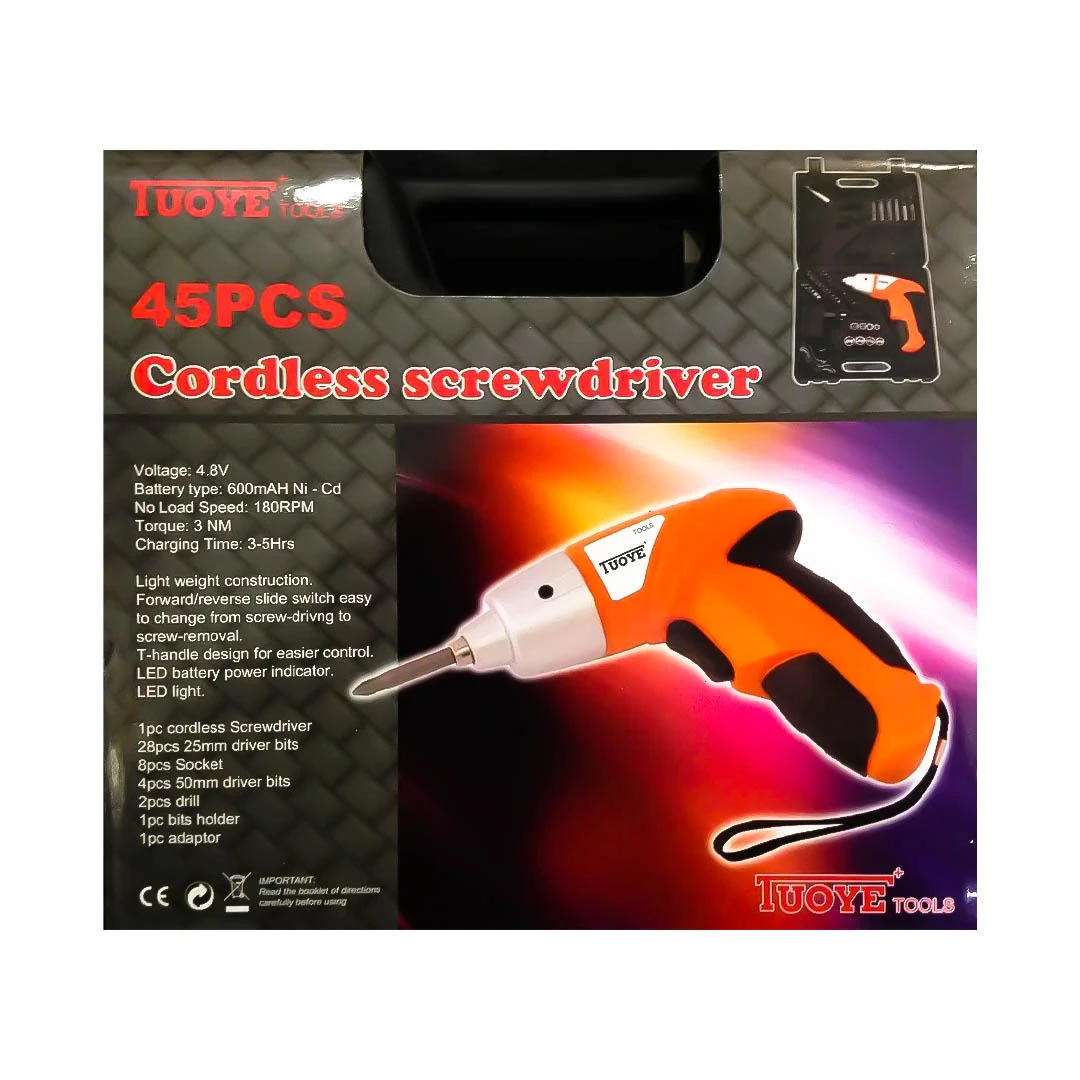 Tuoye cordless screwdriver review top