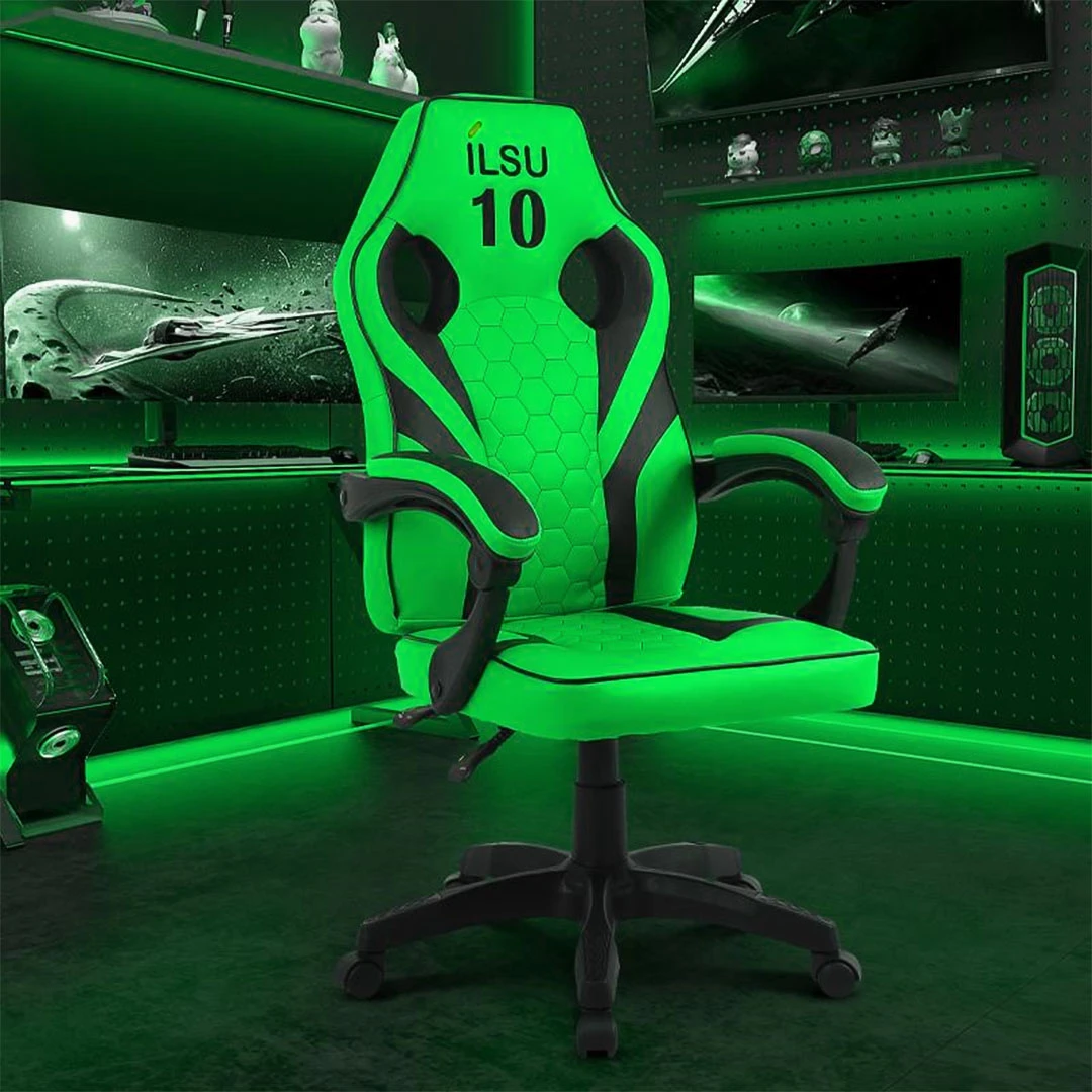 ILSU 10 Gaming Chair Green