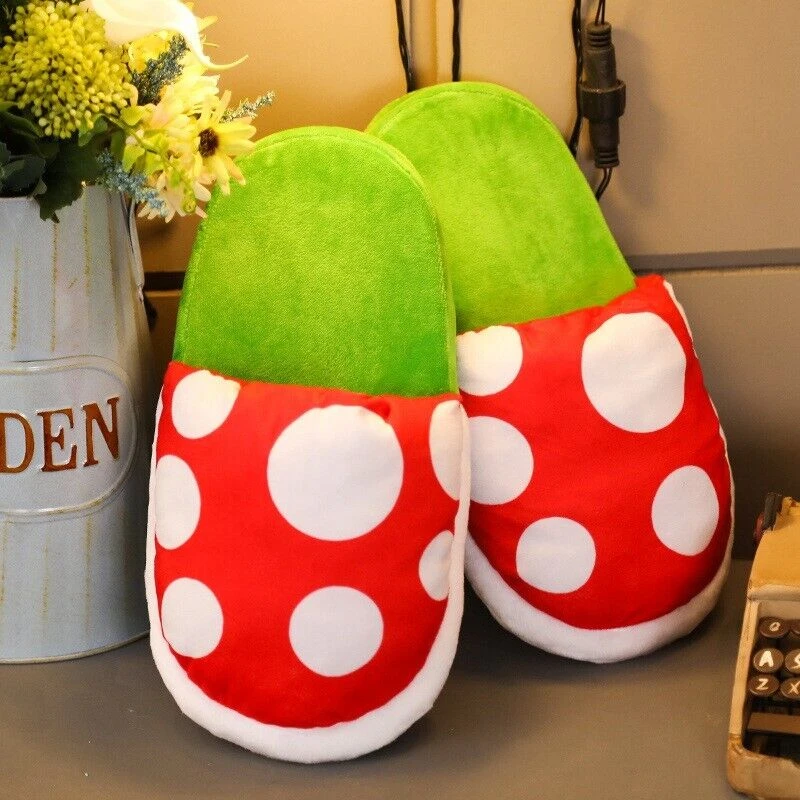 Mario mushroom slippers on sale