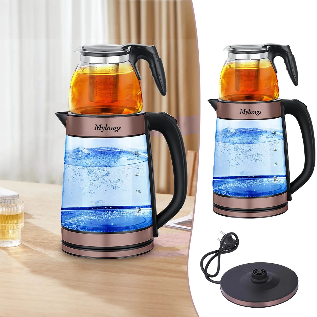 MYLONGS MY 6618 Electric Kettle with a Tea Brewing Pot