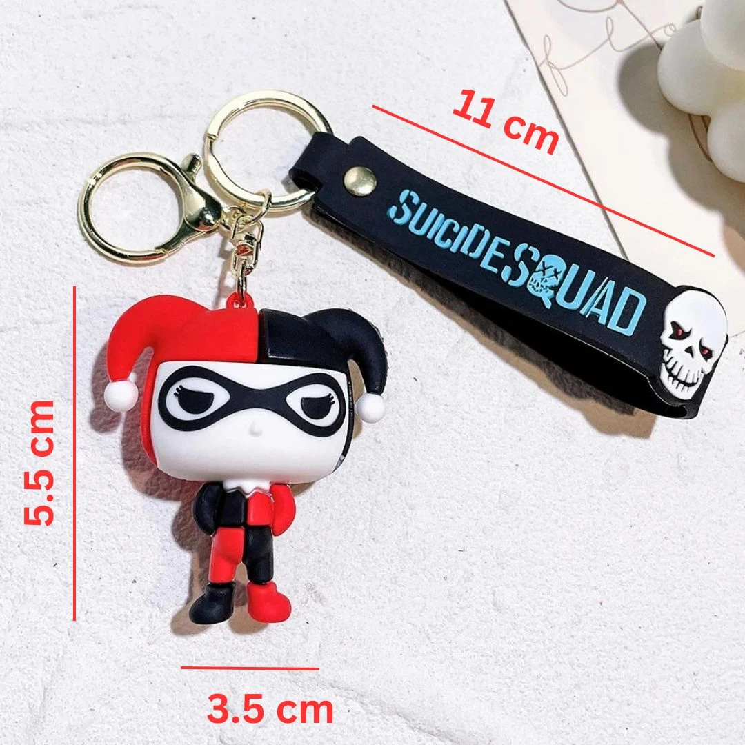 Joker and harley quinn keychain discount