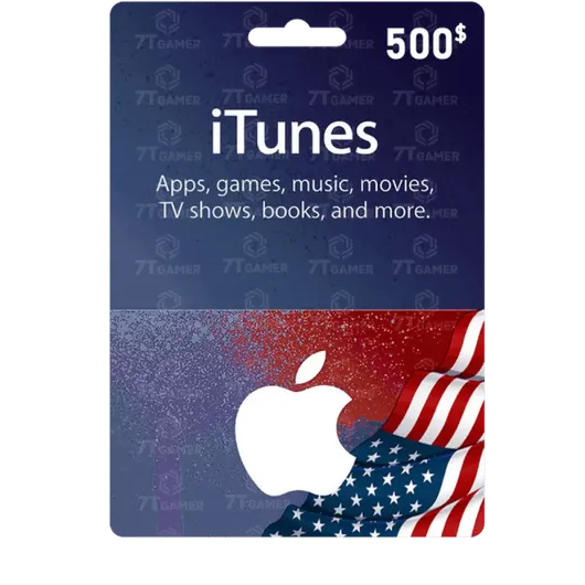 Apple iTunes Gift Card $500  (U.S. Account)