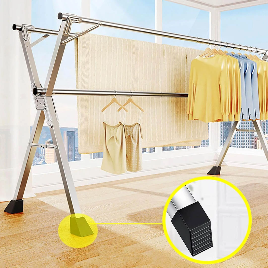 Foldable Clothes Drying Rack