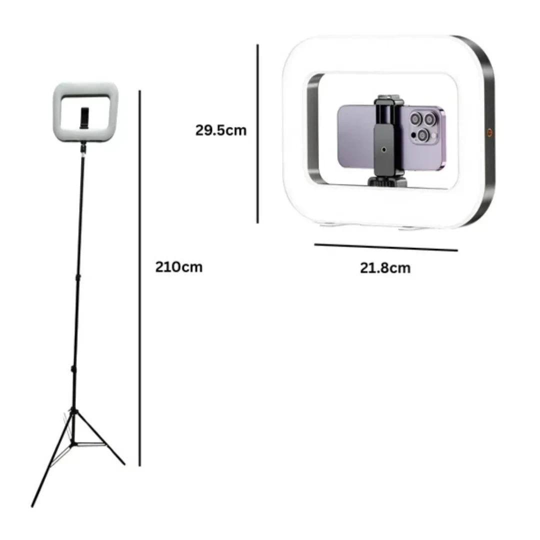 Rectangular Video RGB Ring Light (YM200-RGB)