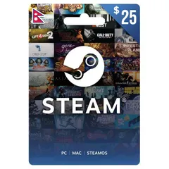 Steam Gift Card $25