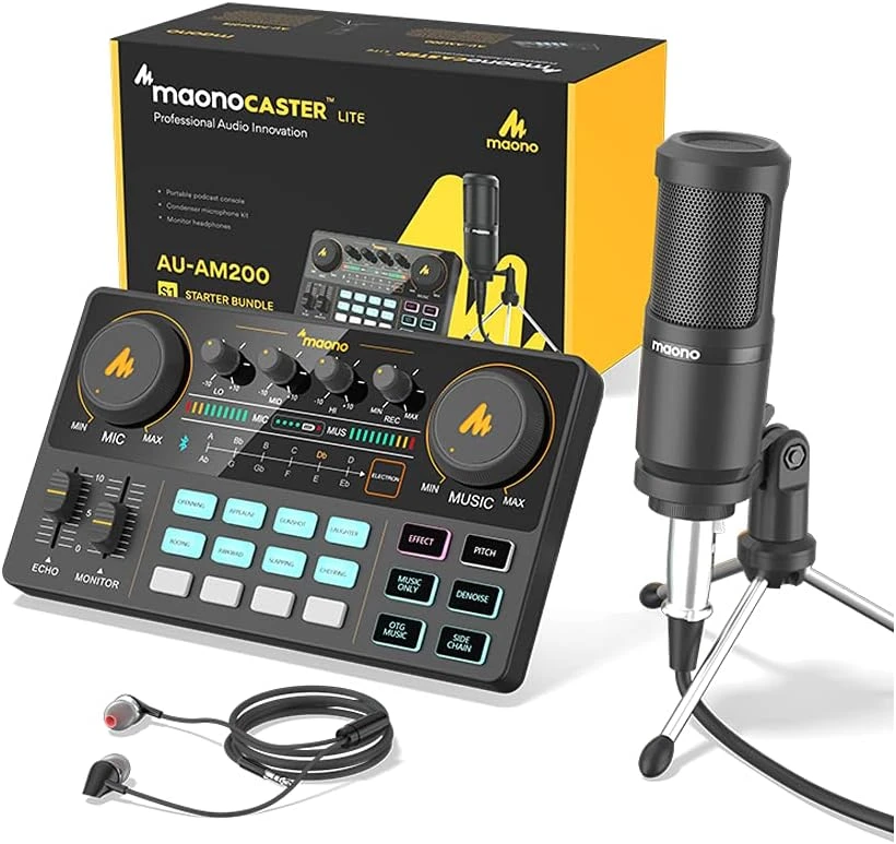 Maonocaster Professional Audio Innovation AU-AM200 S1 Bundle
