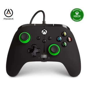 PowerA Enhanced Wired Controller for Xbox Series X|S - Green Hint