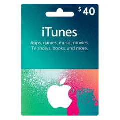 Apple iTunes Gift Card $40 (U.S. Account)