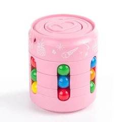 Magic Bean Spinner Puzzle - Pink
