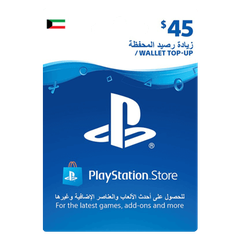 PlayStation Network Card - 45$ (Kuwaiti Account)