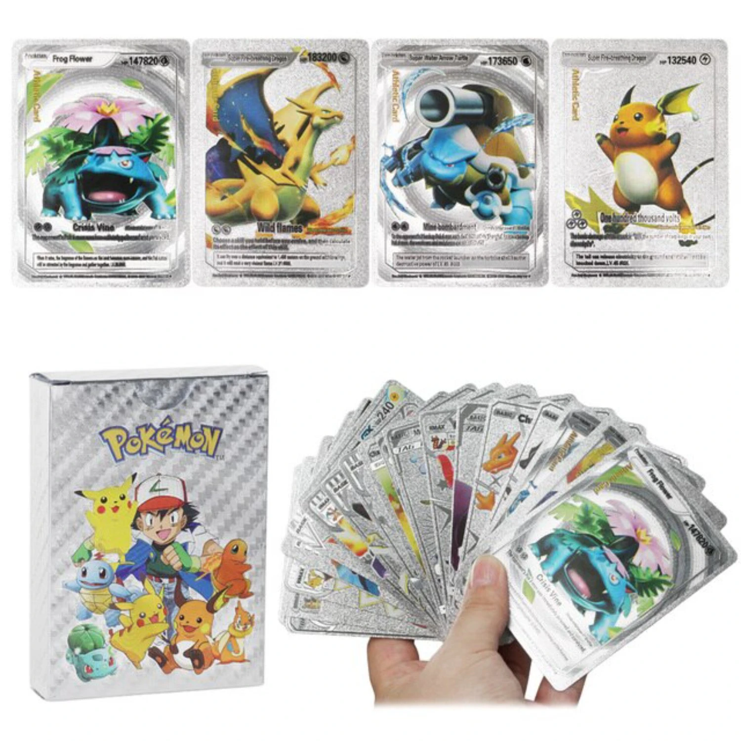 PokeMon Game Playing Cards