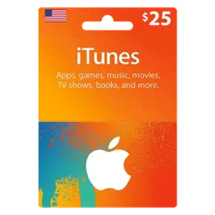 Apple iTunes Gift Card $25 (U.S. Account)
