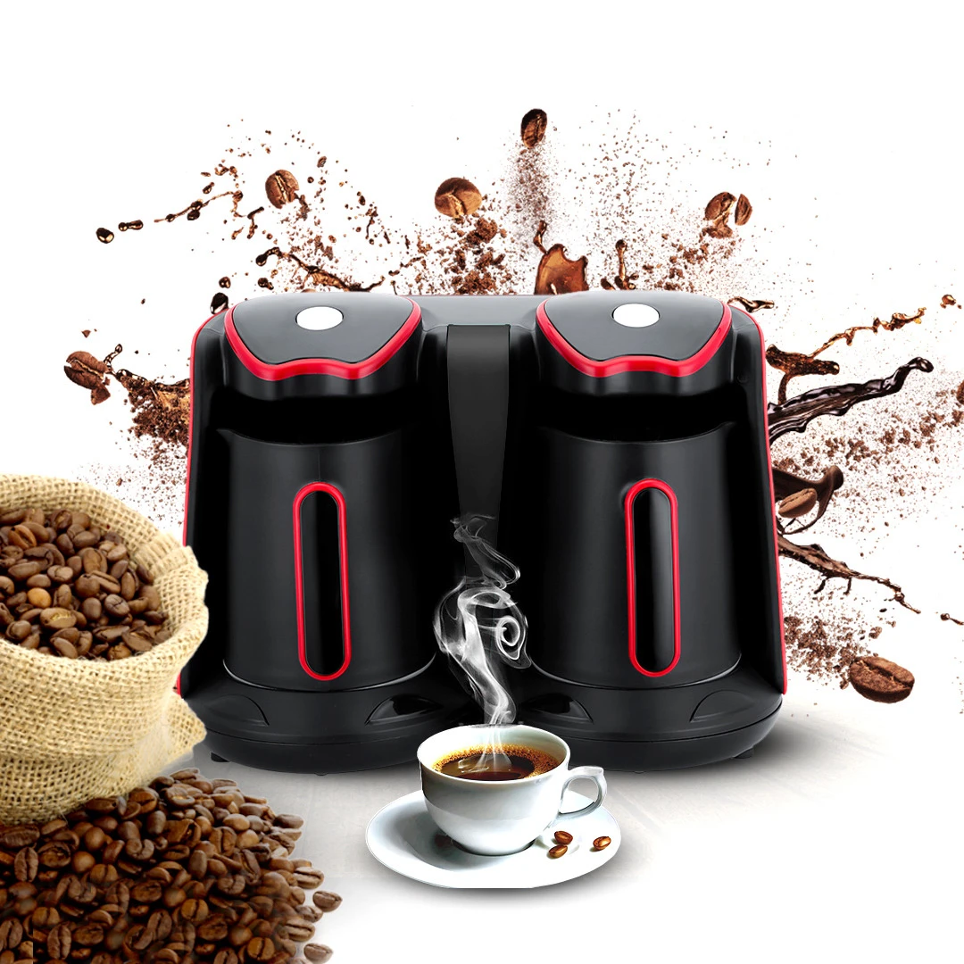 SuTai Turkish Coffee Maker Machine Black Red