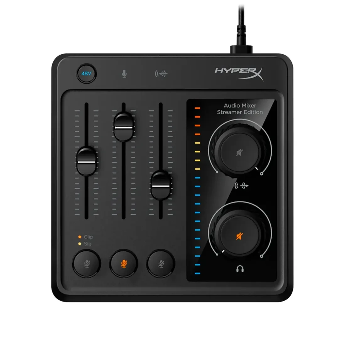 HyperX Wired Audio Mixer Streamer Edition