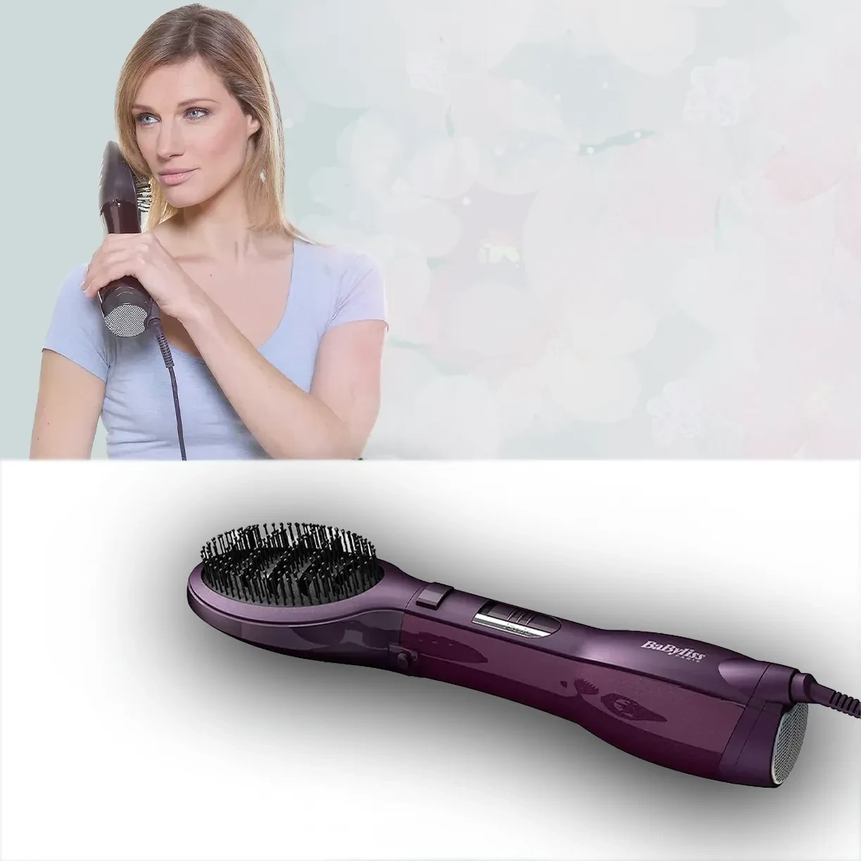 Babyliss Pro Styling Brush Hair Dryer Styler (AS115-PSDE)
