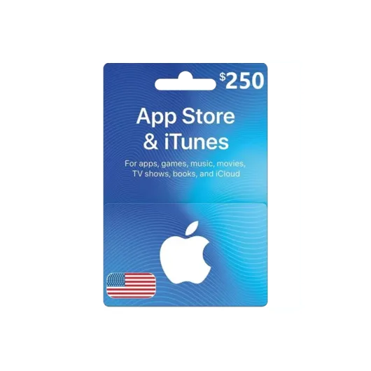 Apple iTunes Gift Card $250 (U.S. Account)