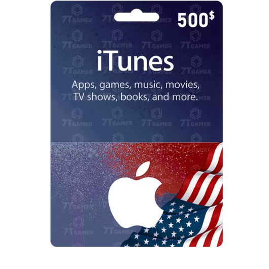 Apple iTunes Gift Card $500  (U.S. Account)
