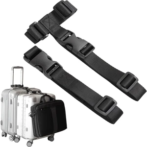 Two Heavy Duty Luggage Straps