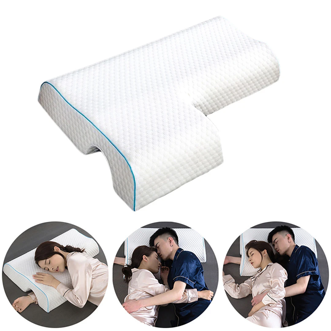 Memory foam l shaped pillow sale