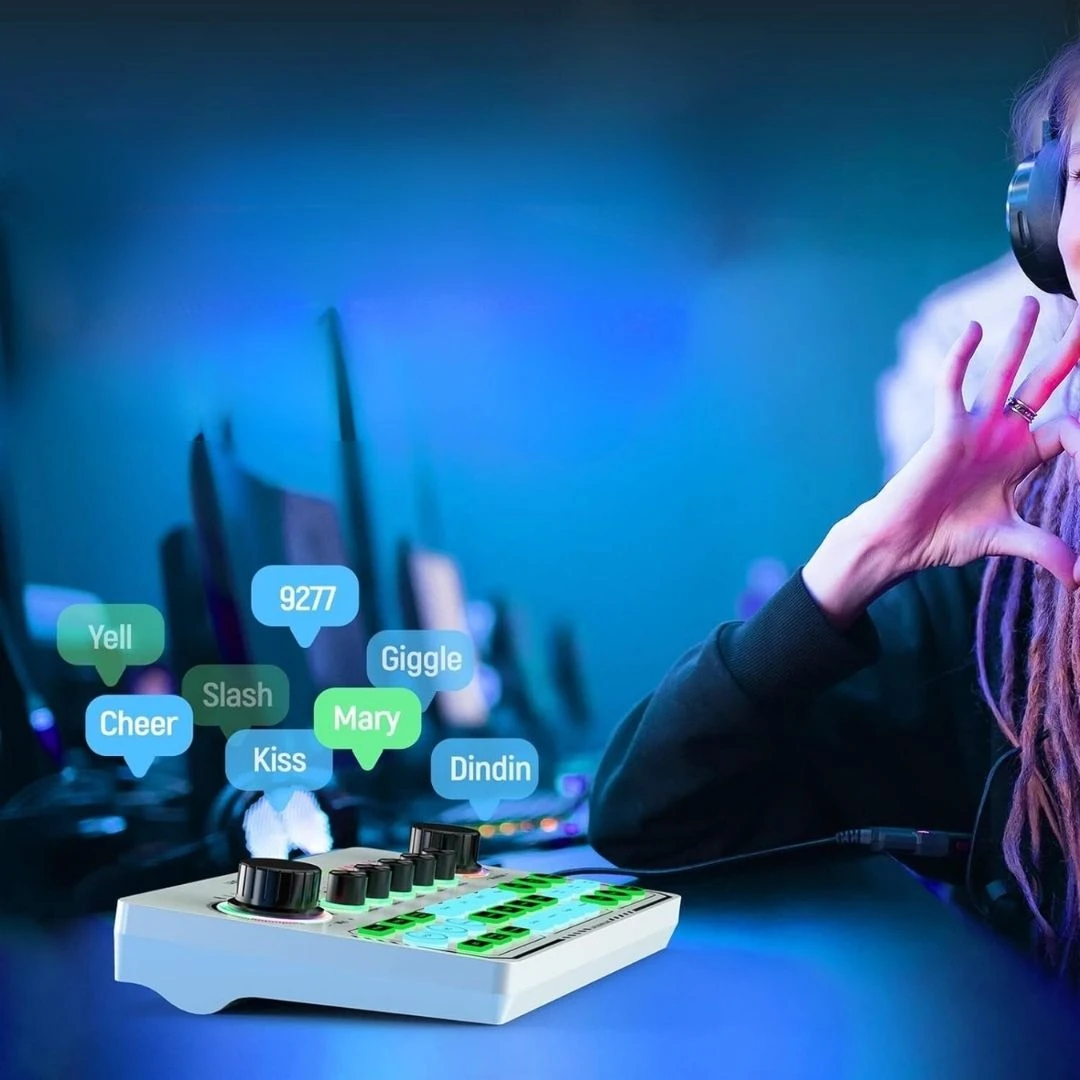 X50 Sound Card Live Webcast Sound Mixer