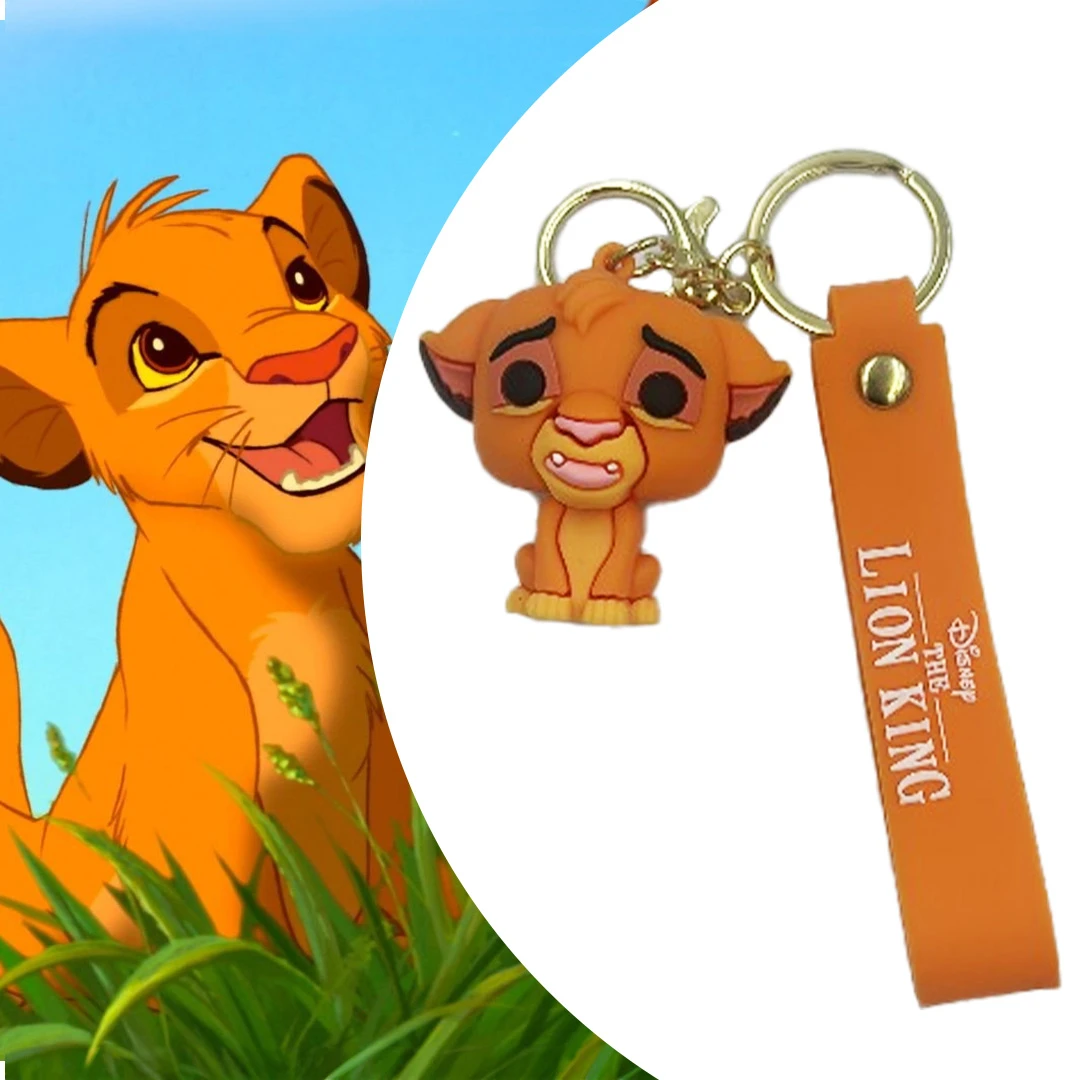 Lion King Cartoon Simba Keychain