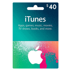 Apple iTunes Gift Card $40 (U.S. Account)