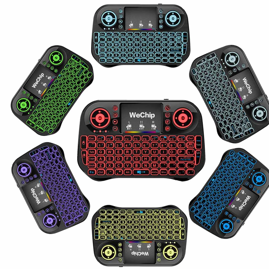 S Wireless Mini Keyboard with Touchpad (English)