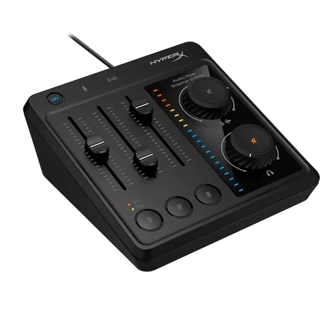 HyperX Wired Audio Mixer Streamer Edition