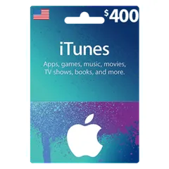 Apple iTunes Gift Card $400 (U.S. Account)