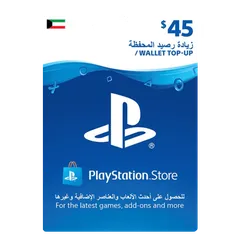 PlayStation Network Card - 45$ (Kuwaiti Account)