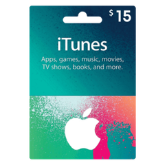 Apple iTunes Gift Card $15 (U.S. Account)