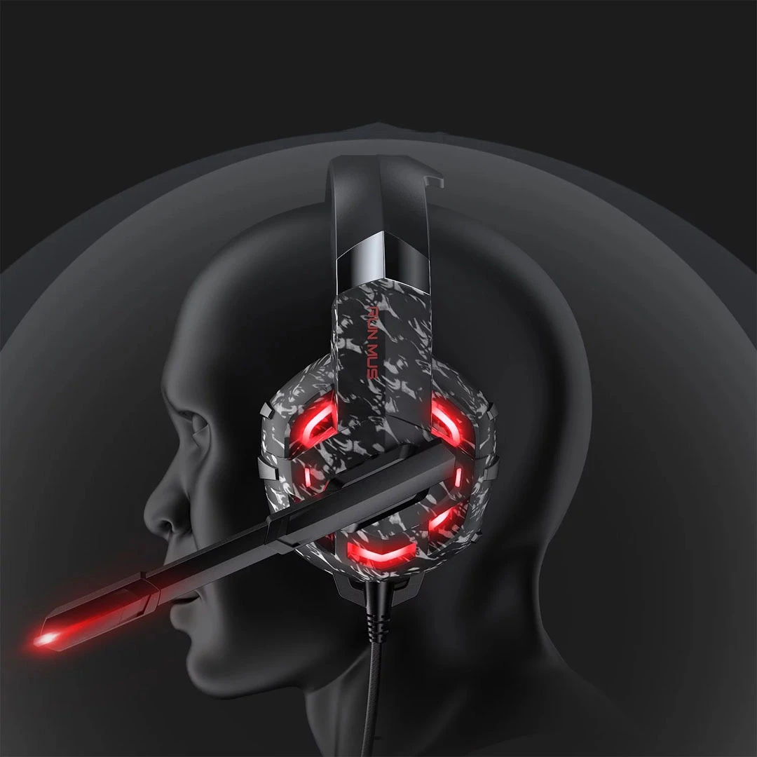 RUNMUS K2 PRO Professional Gaming Headset GstoreQ8