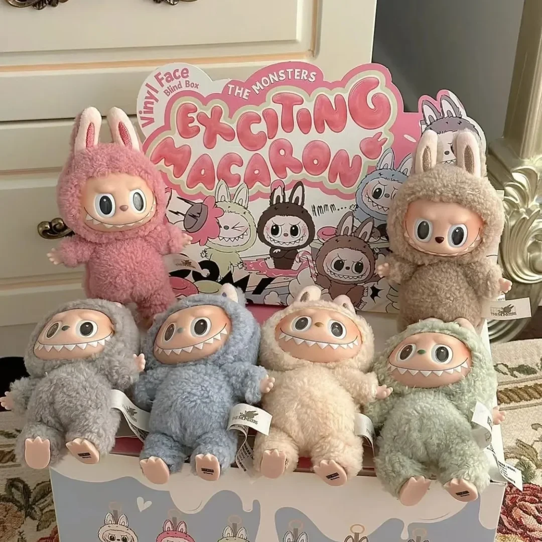 LABUBU 新品 Exciting Macaron 6点セット 保管袋付き LABUBU盲盒（Exciting Macaron), 預購- Carousell