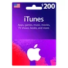 Apple iTunes Gift Card $200 (U.S. Account)