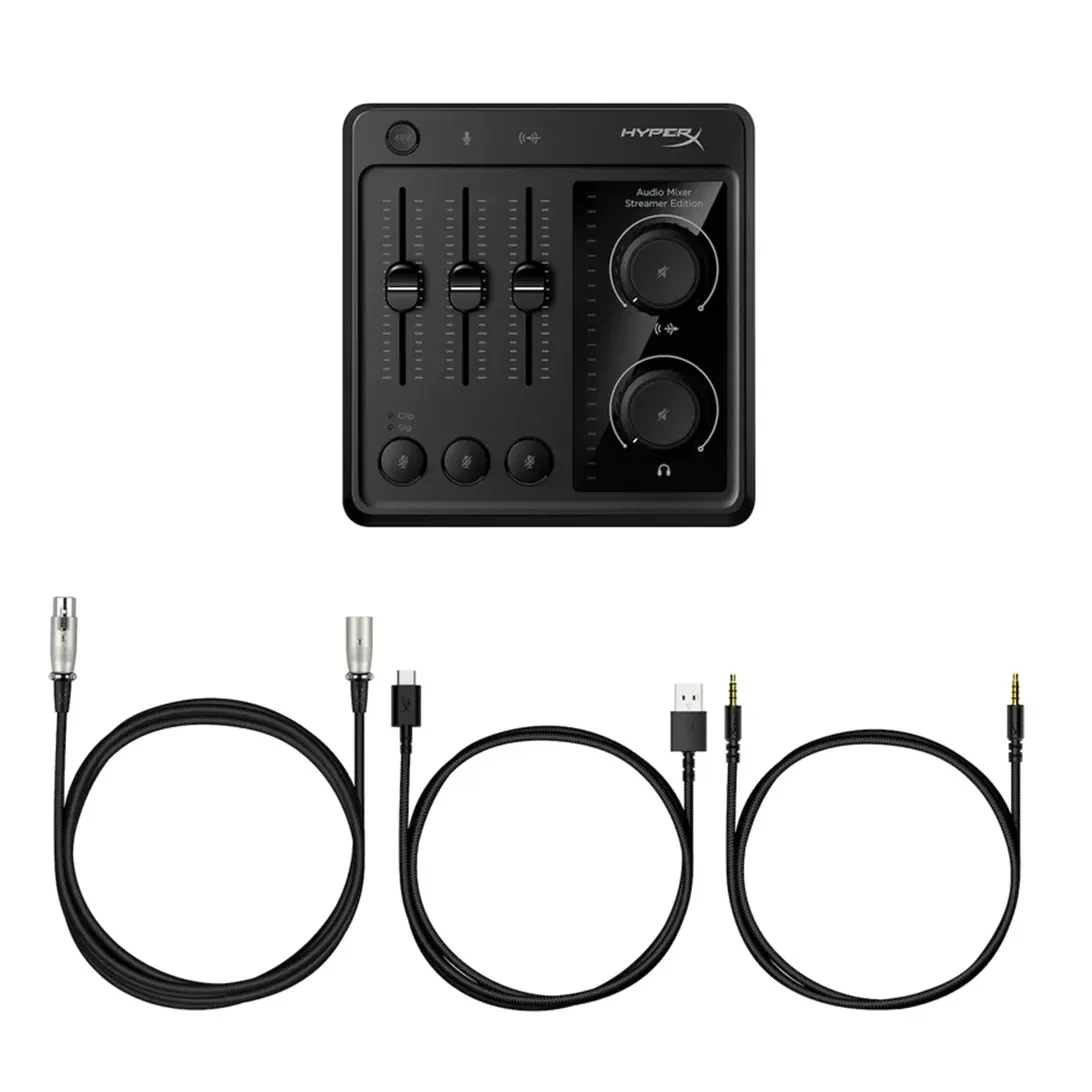 HyperX Wired Audio Mixer Streamer Edition
